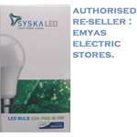 SYSKA PAG Base B22 9-Watt LED Bulb (Cool White)